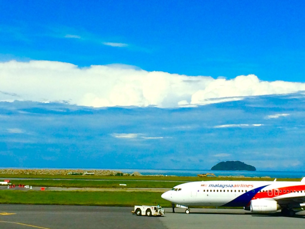 One of my many flights with Malaysia Airline