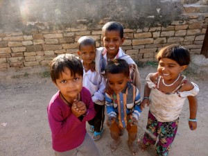 Beautiful children from Chanderi